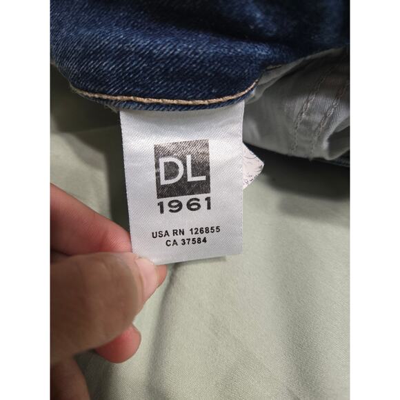 DL 1961 size 25 women's Lara instasculpt cropped flare jeans - Picture 9 of 15